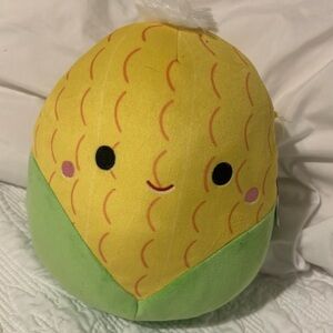Squishmallows Yellow and Green Corn Stuffed Animal